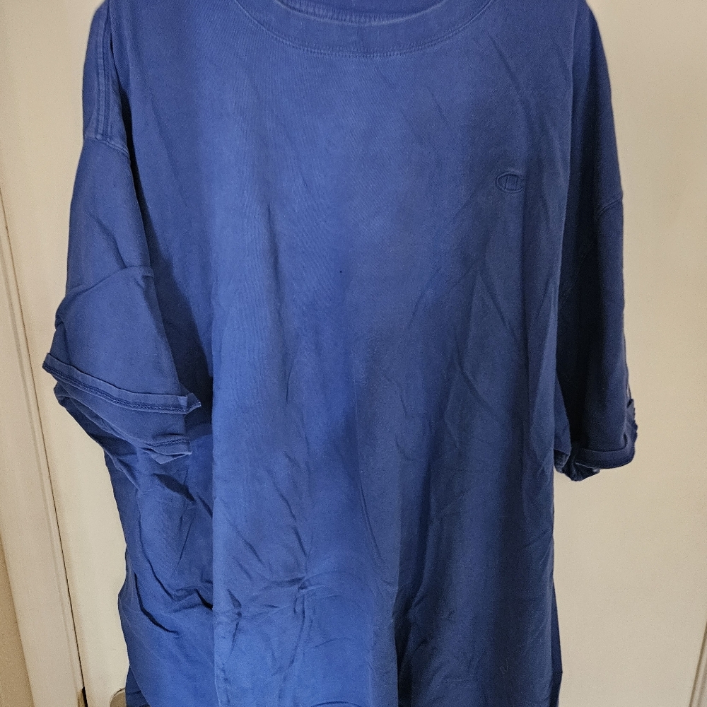 Royal blue champion t shirt 5xl